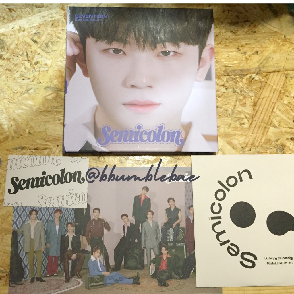 Seventeen Semicolon Album Woozi PC Hoshi Woozi
