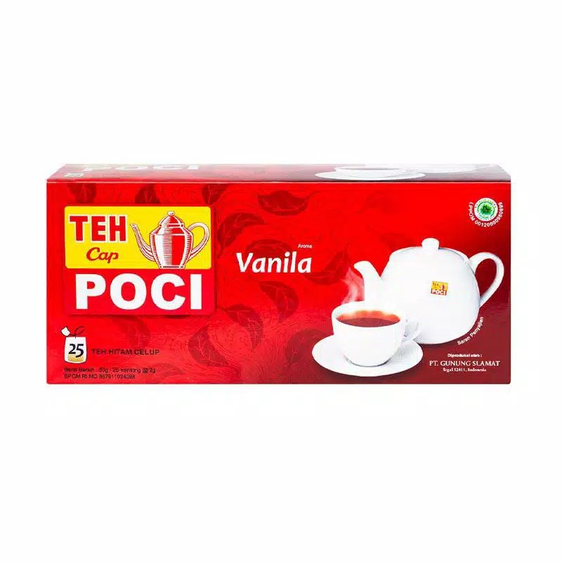 Teh Celup Cap POCI aroma Vanila