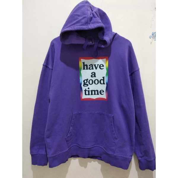 Hoodie jaket HAGT PURPLE second original (RARE)