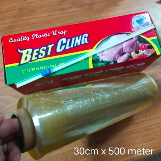 

Cuci Gudang Awal Tahun BEST CLING 30 cm x 500 meter JUMBO - PLASTIK WRAP CLING - FOOD GRADE Cuci Gudang Awal Tahun