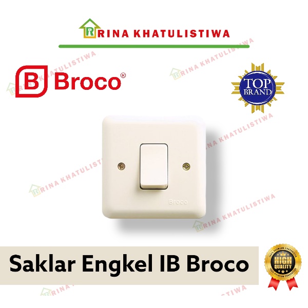 Saklar Broco Tunggal,Double,Tripple | Saklar Tunggal | Saklar Double | Saklar Tripple Broco