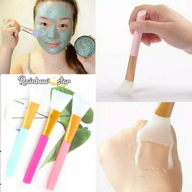 Kuas Masker Silikon / Silicone Brush Mask / Kuas Masker Jelly