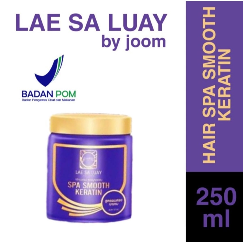 LAE SA LUAY HAIR SPA SMOOTH KERATIN SERUM MASKER PERAWATAN RAMBUT ORIGINAL