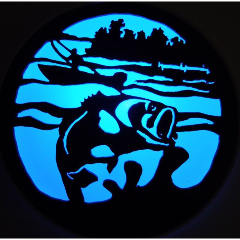 lampu hias led 3d karakter