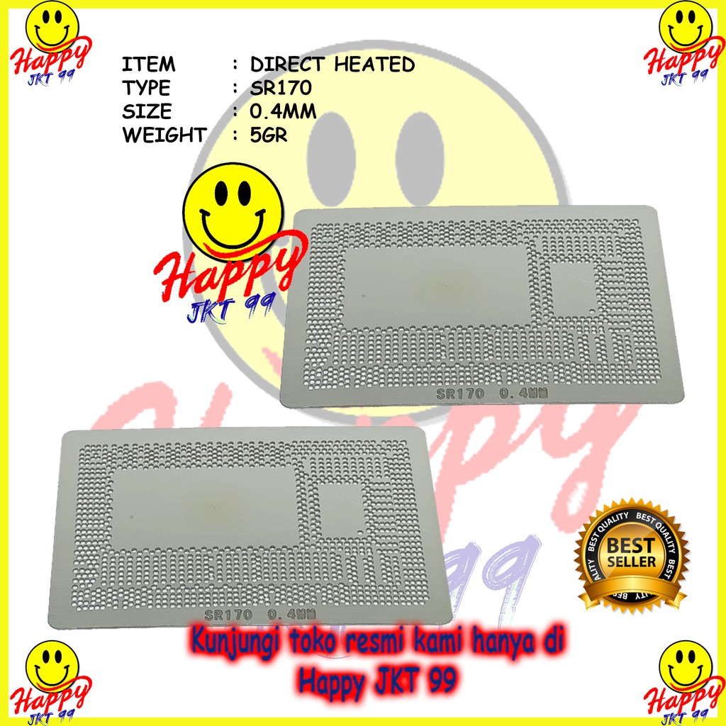 [ HAPPY JKT 99 ] DIRECT HEATED STENCIL DH SR170 SR27G SR1EF SR1EK SR16M SR16Z SR190 SR170