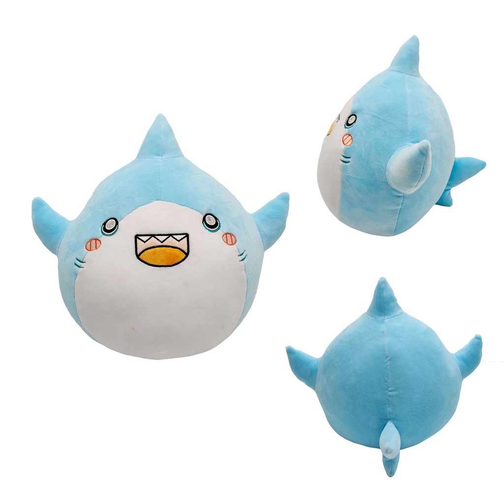 [PRE-ORDER] Boneka Hiu Biru Bantal Cotton Plush