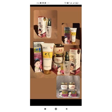 CREAM CORDY + SABUN CORDY+SERUM bening YCM ORIGINAL(SET LENGKAP CORDY)(cordyceps) EMBOSS