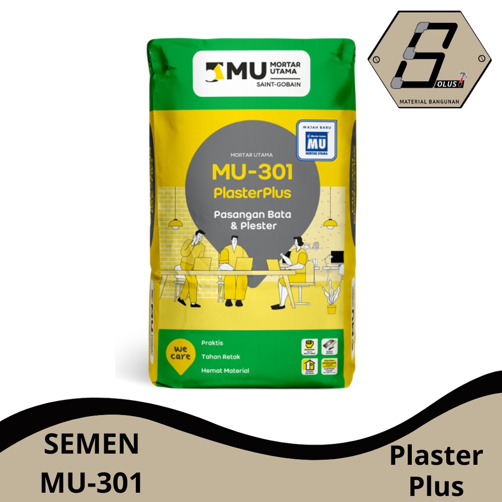 SEMEN MORTAR UTAMA MU - 301 PLESTER