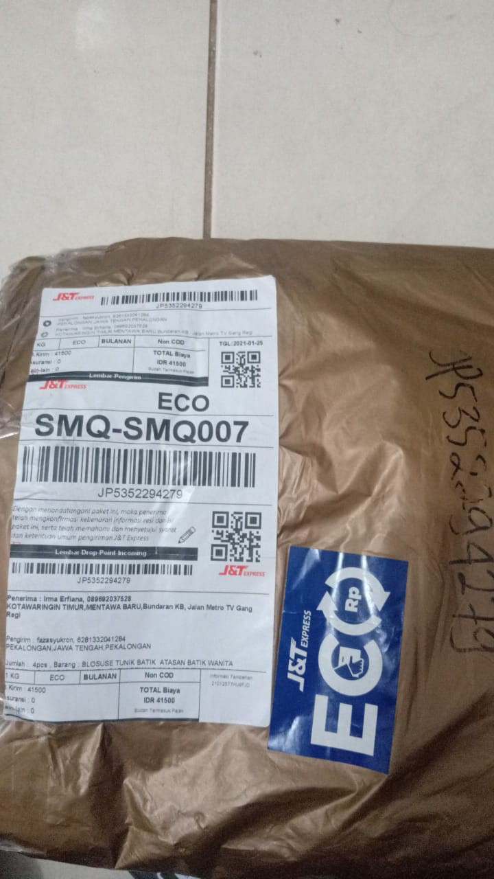 Blosuse Tunik Batik. Atasan Batik Wanita Modern. Baju Batik Wanita. Batik Pekalongan Original