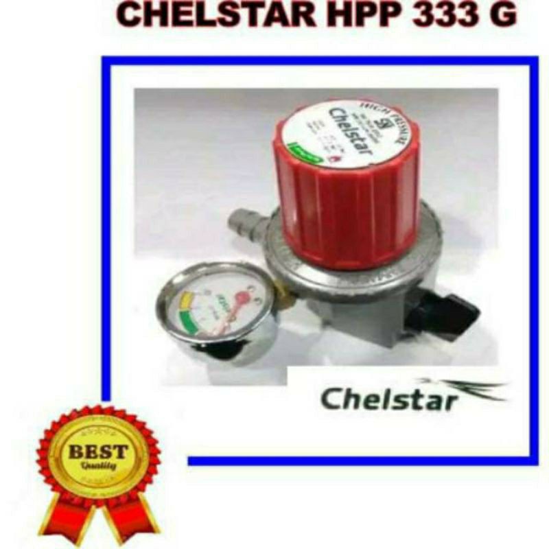 Chelstar , Regulator 333G  high presure, regulator tekanan tinggi, meter