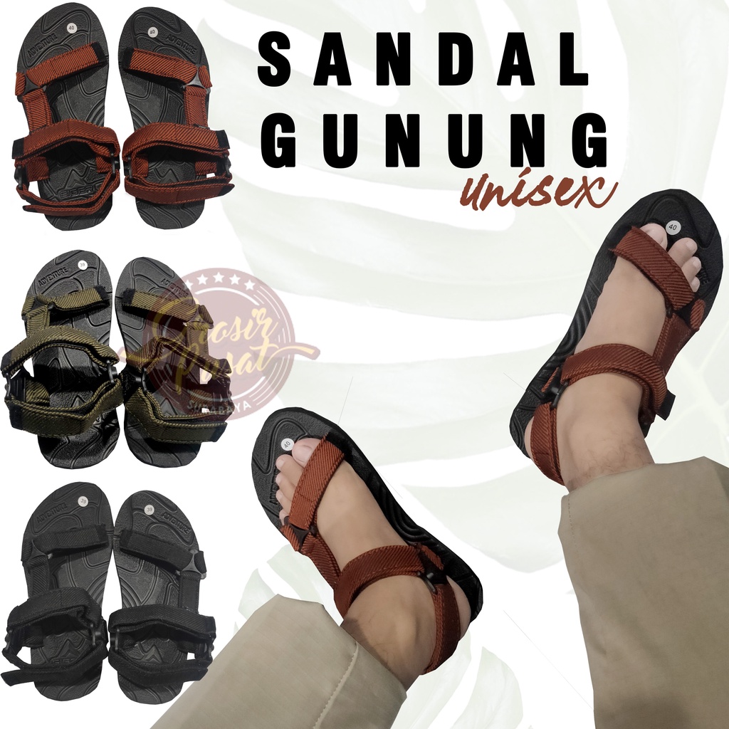 Sandal Selop Gunung Sandal outdor Sandal Pria Wanita