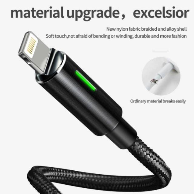 MCDODO Kabel Charger Lightning Fast Charging Auto Disconnect - CA-460