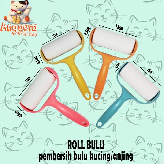 Pembersih bulu kucing/anjing/roller bulu/sticky roll