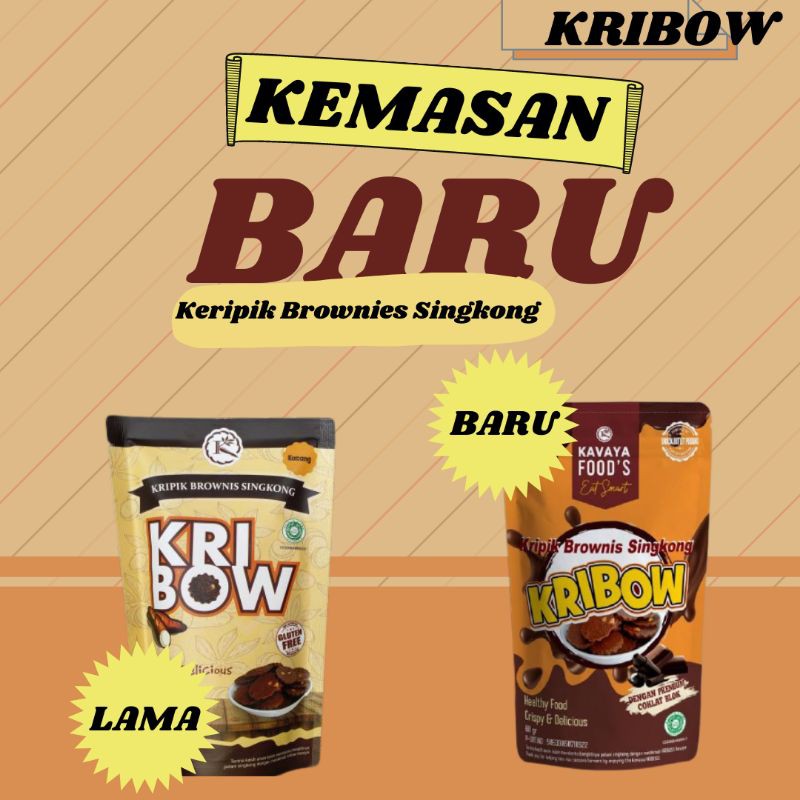 

Gluten Free!! Keripik Brownies Singkong Kavaya Varian Original