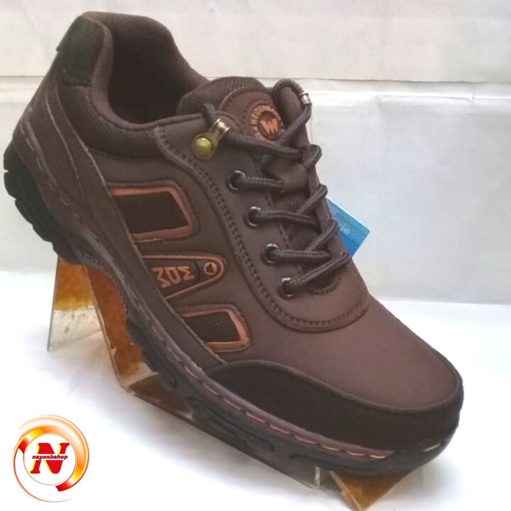 sepatu pria weidenmann stinger 03 brown