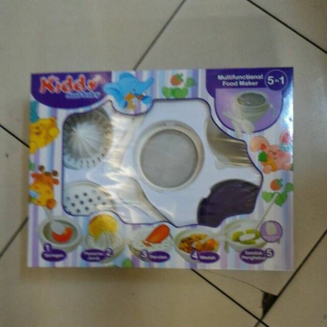 Kiddy Food maker ungu / kado lahiran