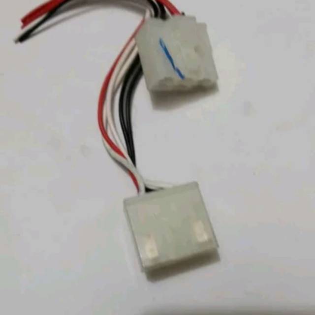 Kabel soket kiprok regulator kabel 5 pin 6 original Yamaha fI mio Vino Xride Xeon gt 125 blue core