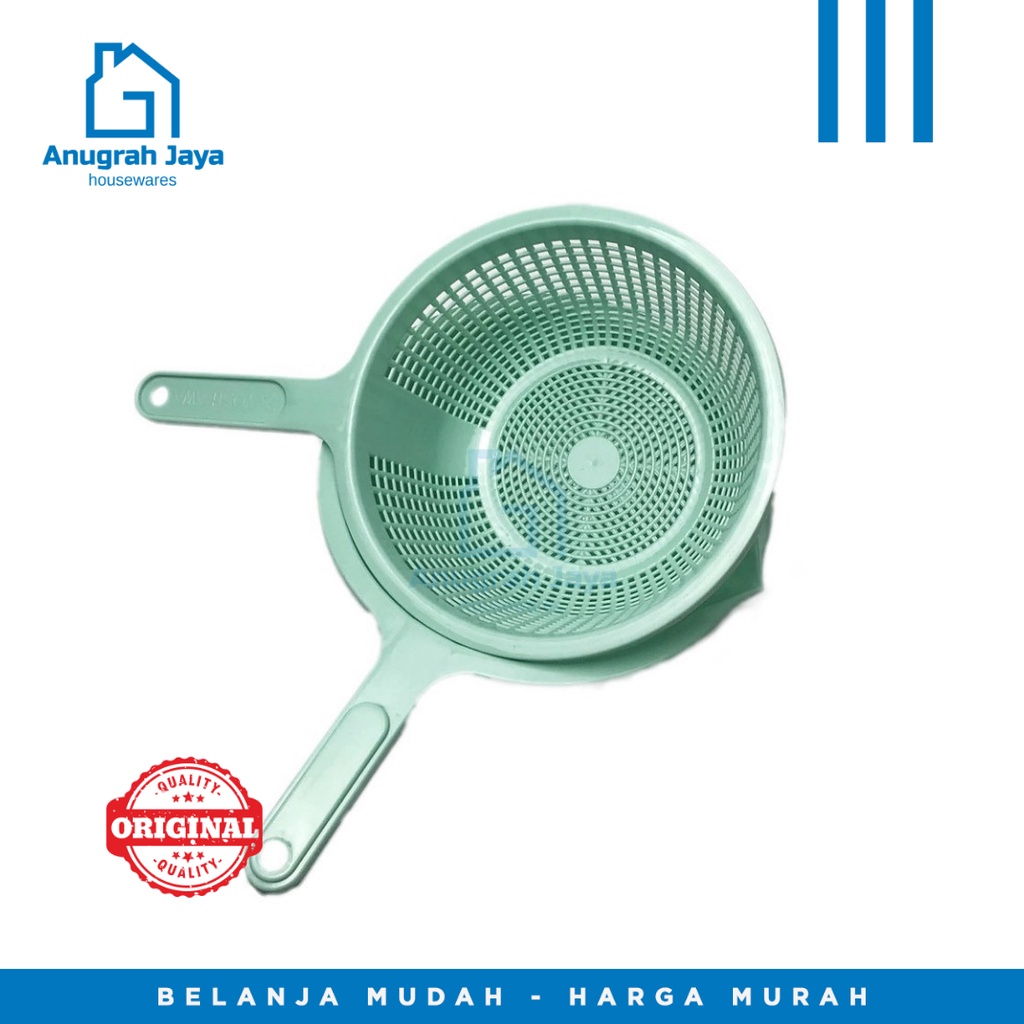 YOSHIKAWA Baskom Plastik Set / Baskom Saringan Sayur Serbaguna B-081