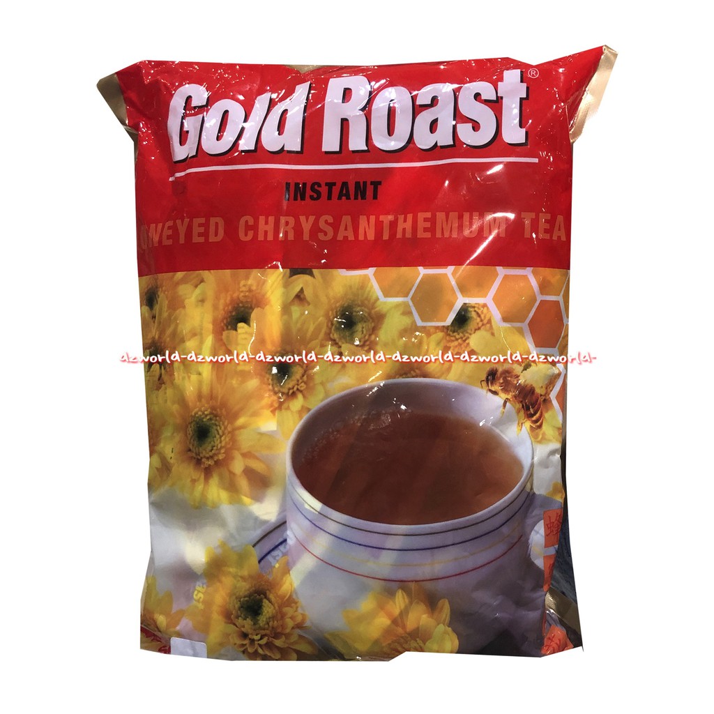 Gold Roast Instant Oneyed Chrysanthemum Tea 30sachet Teh Bubuk Kemasan Saset Goldroast