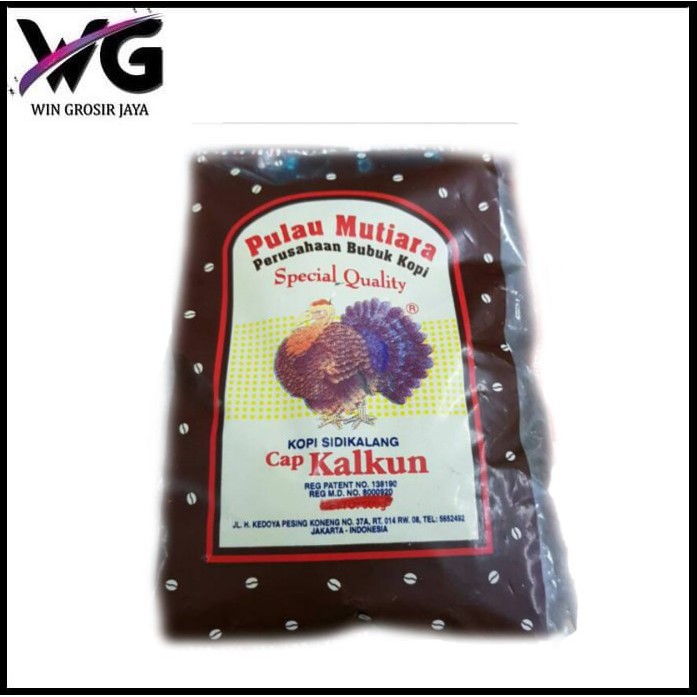 

Minuman Kopi Bubuk Robusta Premium Sidikalang Cap Kalkun 450 Gr - Halal