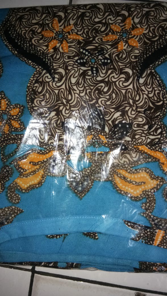 Setelan Celana Panjang Batik Cap/ Malaman