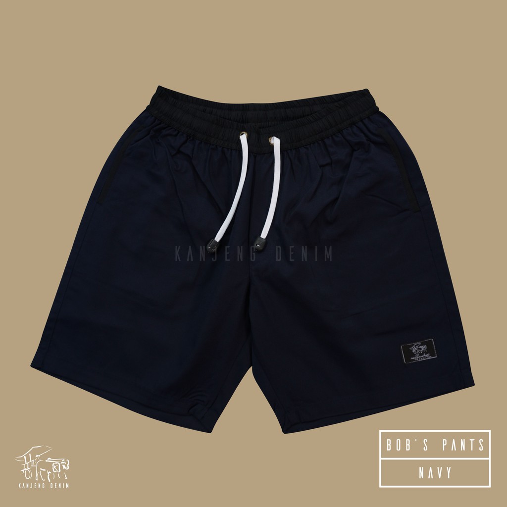 Kanjeng Denim Boardshort Celana Pendek BOB'S PANTS NAVY