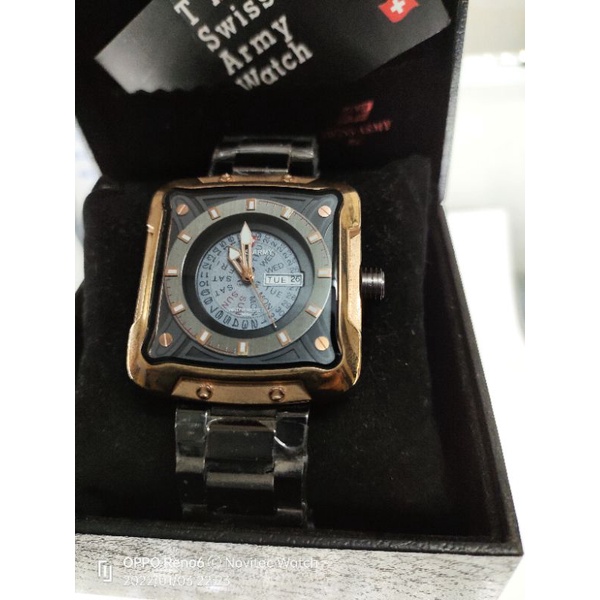 Swiss Army second SA7258M preloved Homage3030Ma jam tangan pria bekas berkualitas