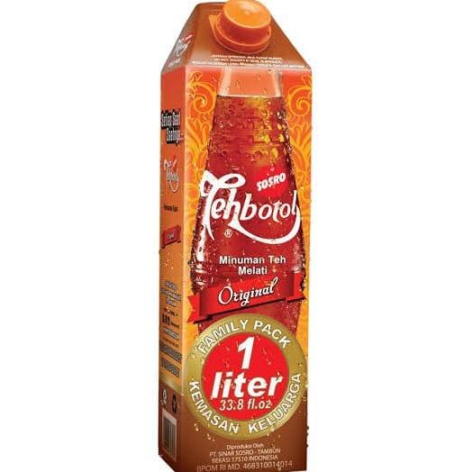 

[ COD ] Teh Botol Kotak Sosro 1 Liter 1 dus isi 12pcs TERBAIK Kode 700