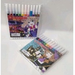 

Spidol snowman 12 warna/pw-12A