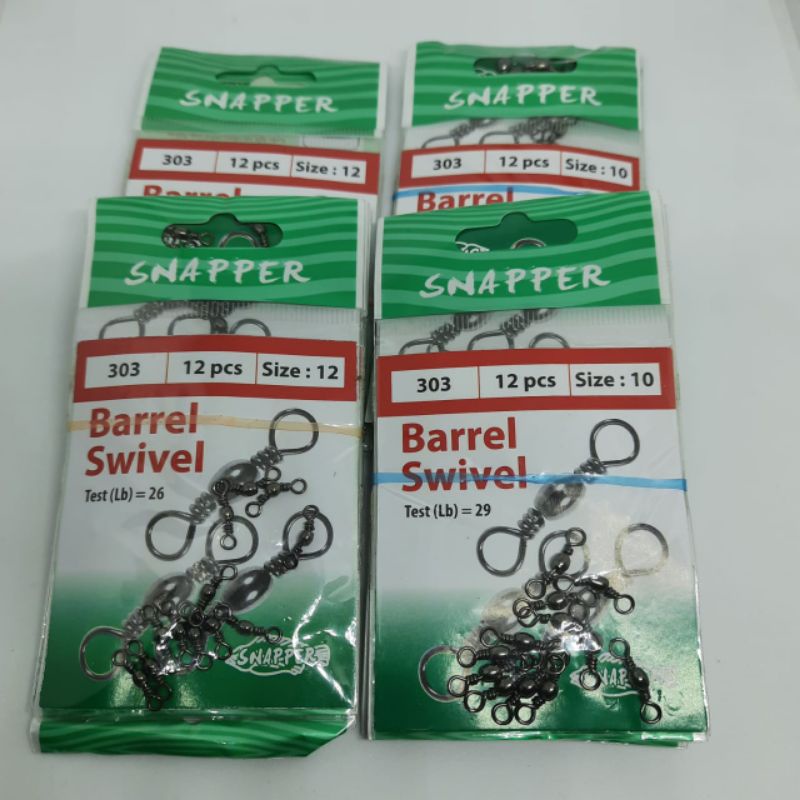 kili kili pancing barrel swivel
