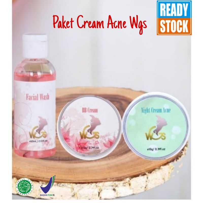 Wgs Skincare acne isi 3 BPOM