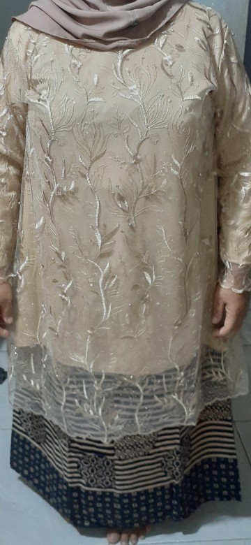 Khusus Jumbo. Jamila Set #2 Ld 120 Cm Setelan Kebaya Wanita Tunik