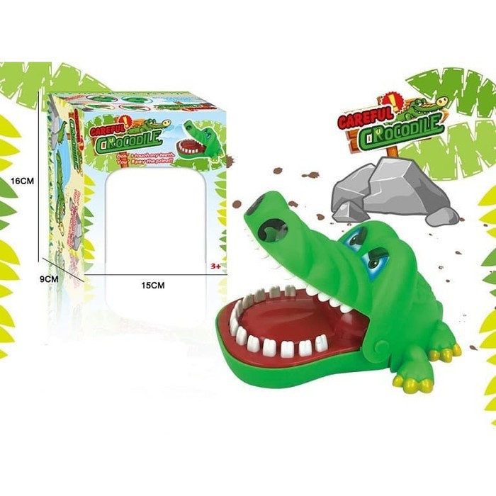 MAINAN MULUT BUAYA MAINAN BUAYA GIGIT BOARD GAME FAMILY FUN GAME