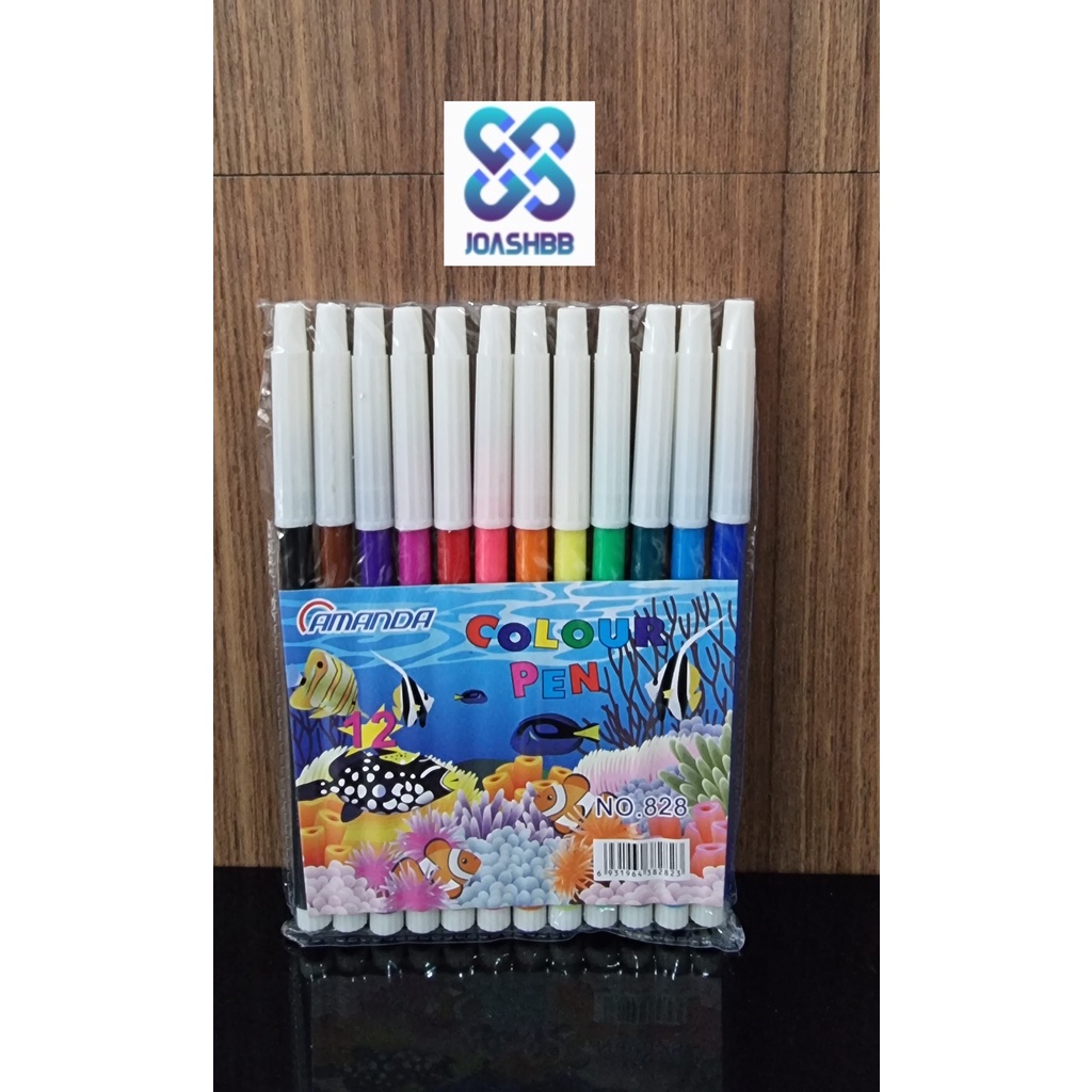 

Spidol Warna / Spidol Kecil 12 warna no. 828