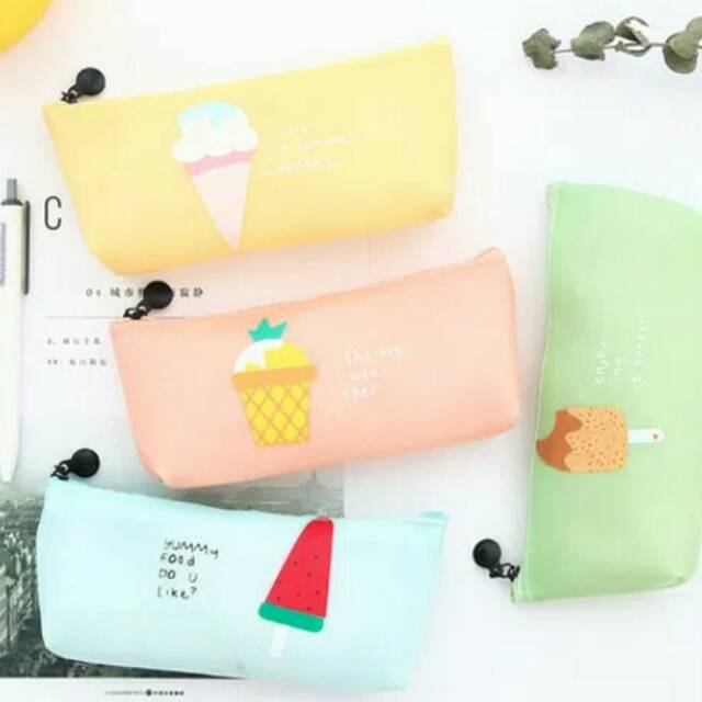 

Tempat Pensil Silikon Ice Cream