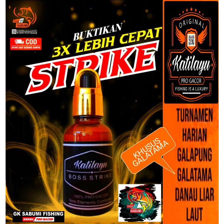 Essen katilayu BOSS STRIKE 30ml super pro gacor