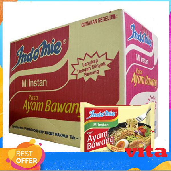 

Indomie Rasa Ayam Bawang per dus