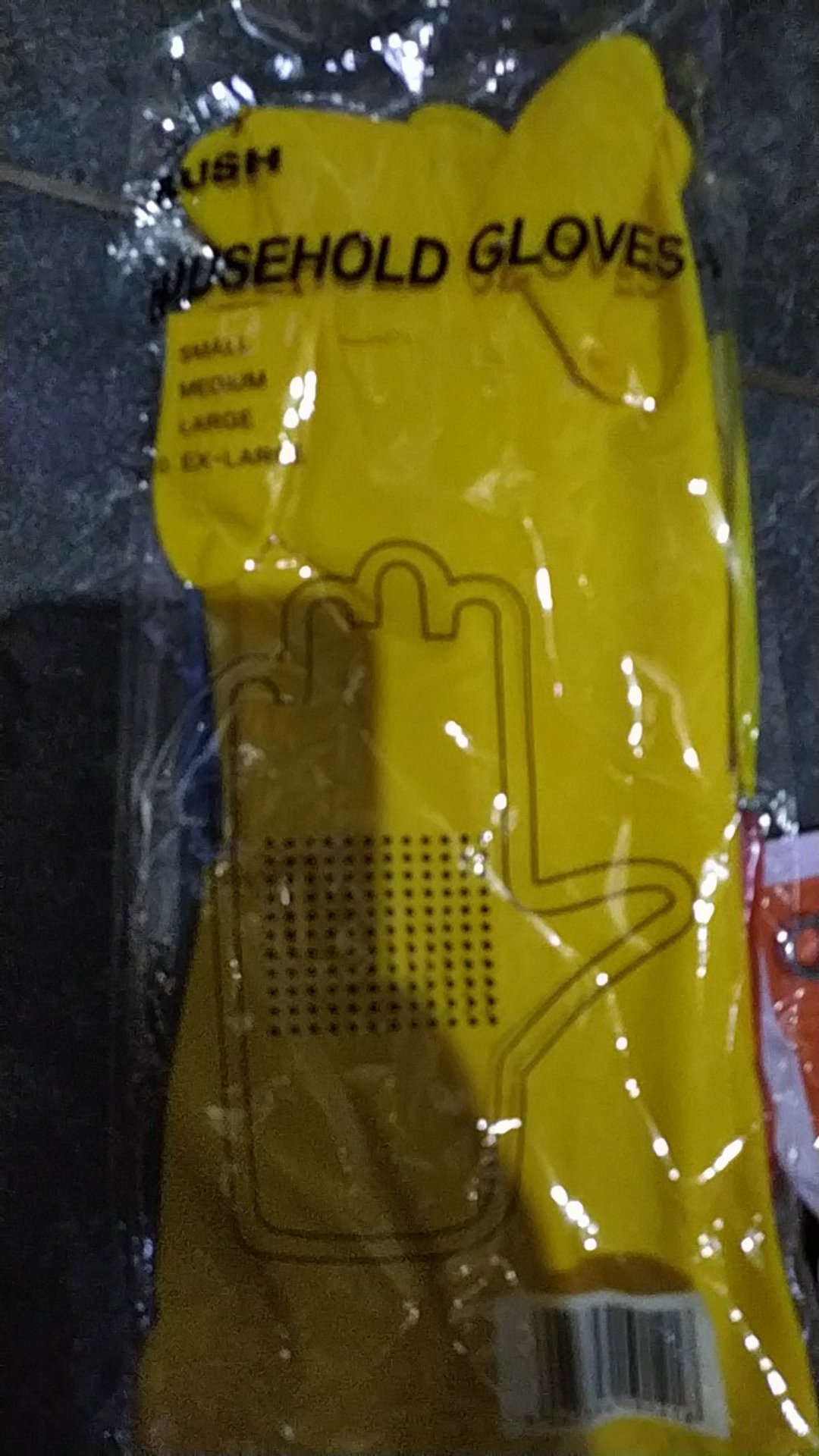 Rush-sarung Tangan Safety/sarung Tangan Karet Large