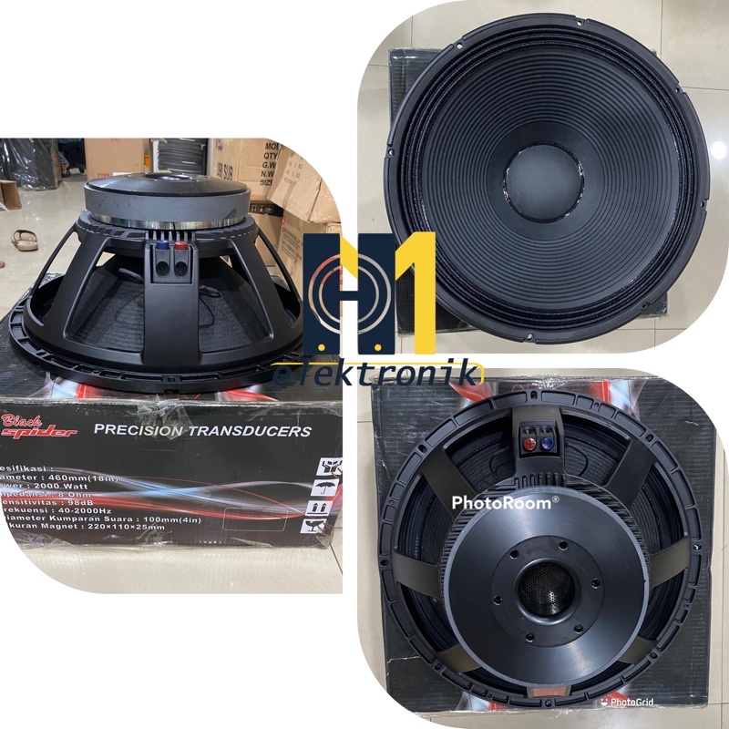 Speaker BlackSpider 18P 300NR 18inch
