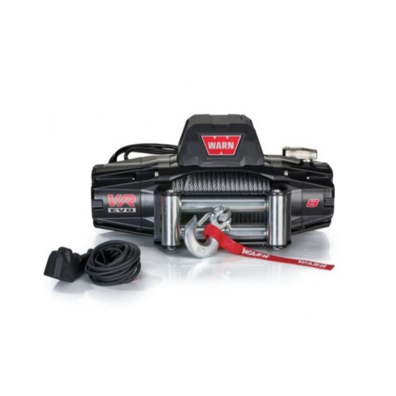 Winch Derek WARN VR Evo 8 Baja.Winch Warn VR Evo 8 Tali Baja/Sling.Winch Warn VR Evo 8 Kapasitas 3.5