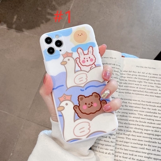 COD Soft Case iPhone 11 Pro Max Lovely Bear    Casing HP OPPO