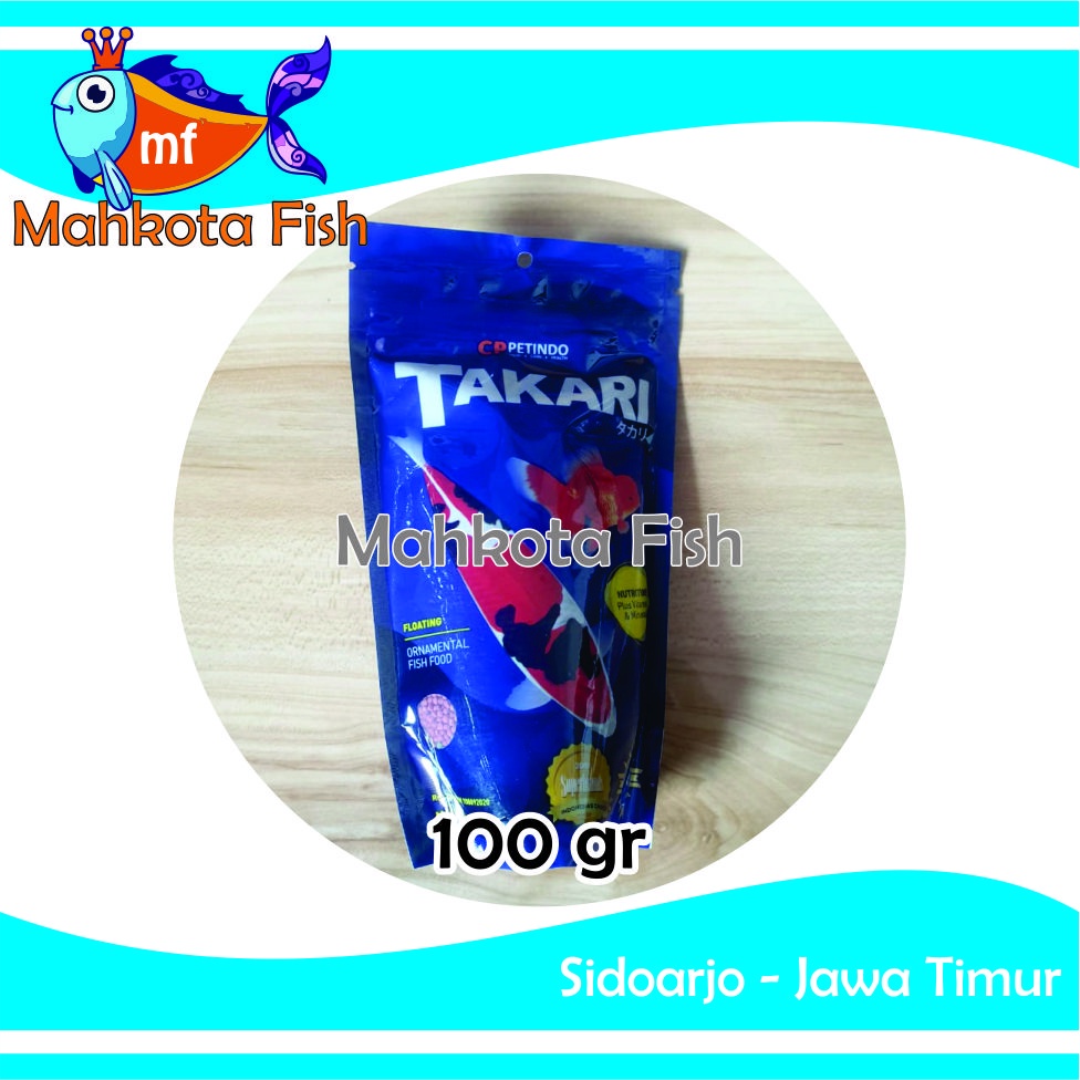 Pakan Ikan TAKARI 100gr | Makankan Ikan | Pelet Ikan Hias