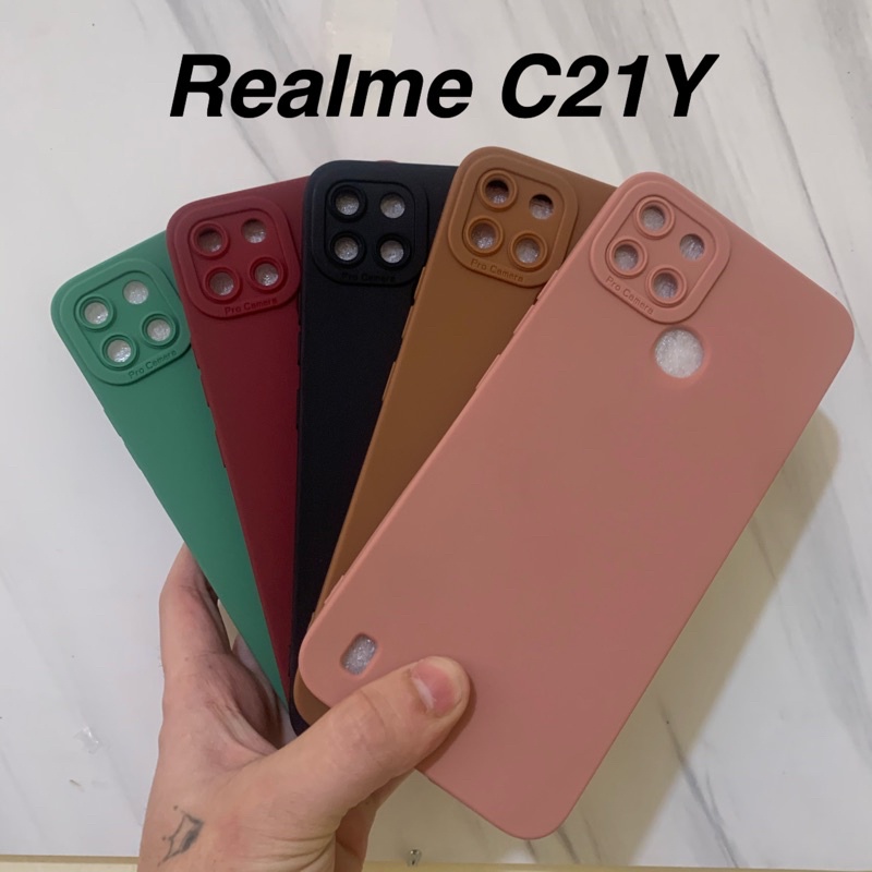Case Realme C21Y Realme C33 New - Sofcase Luxury Procamera Matte - UA