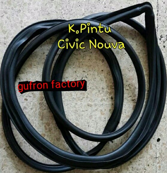 karet pintu honda civic nouva nova sh3