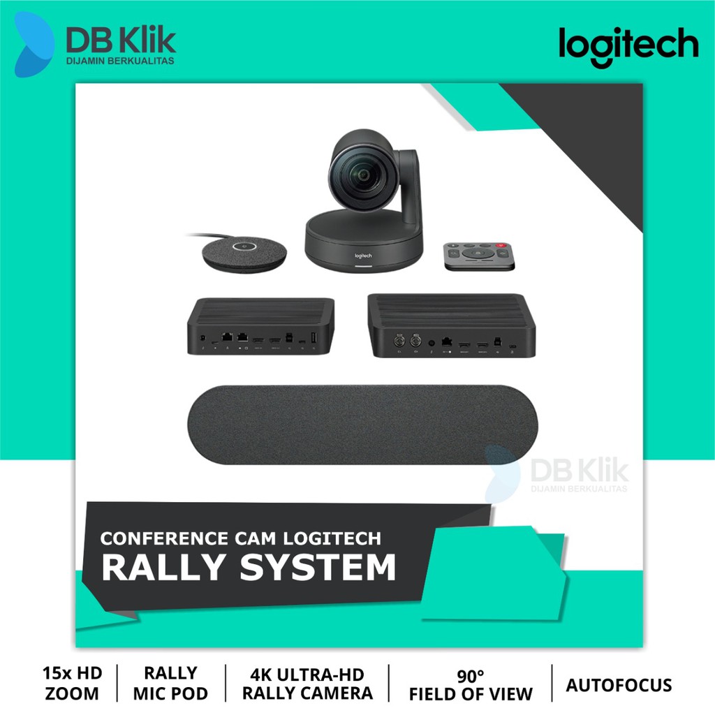 Webcam Logitech RALLY SYSTEM Conference Cam - Logitech RALLY SYSTEM