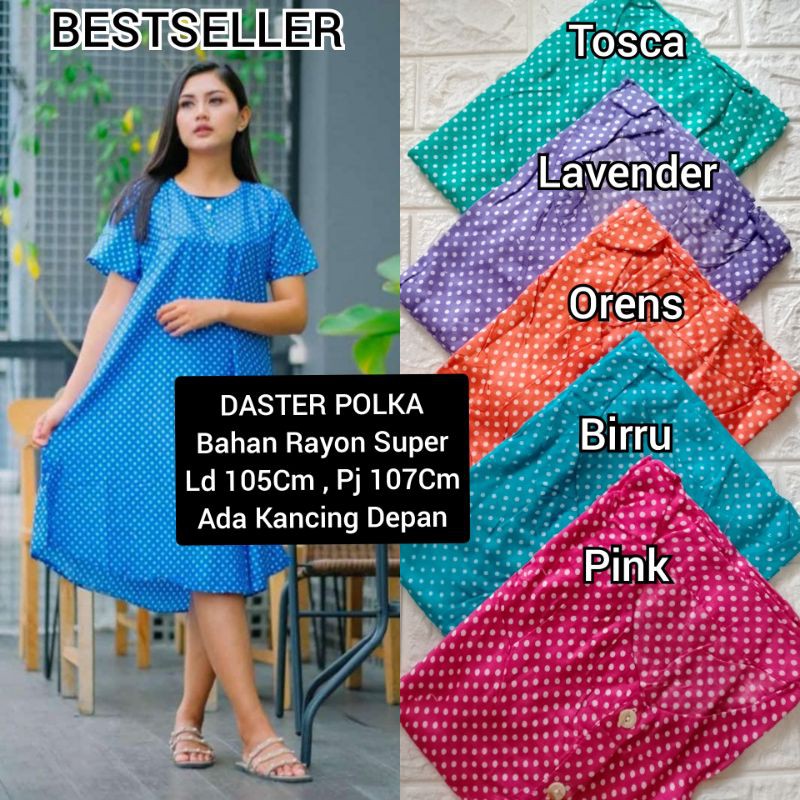 Daster Payung Polkadot Busui Friedly