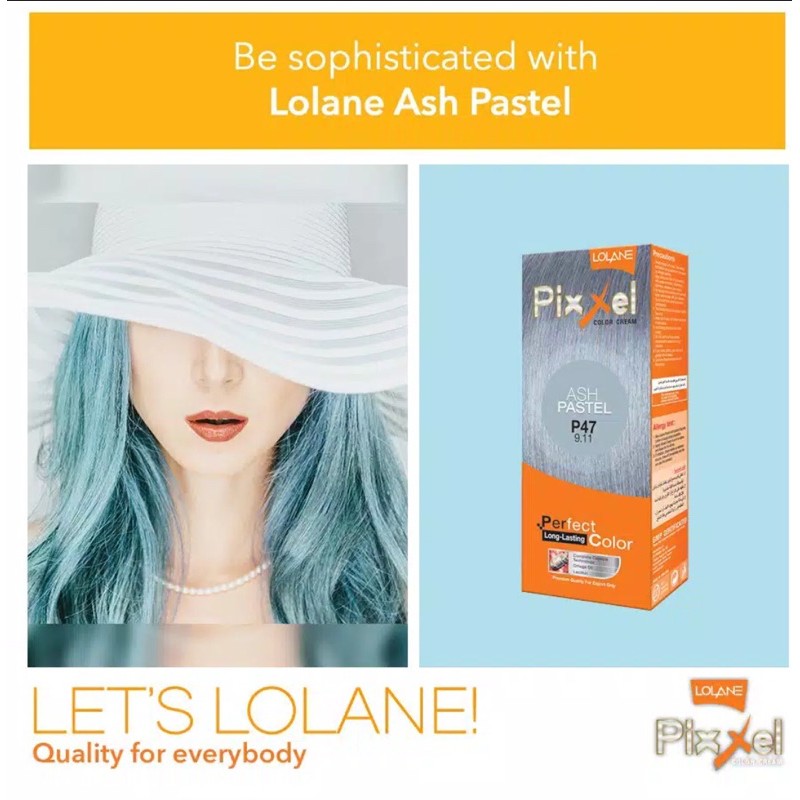 Lolane Pixxel Color Cream P47 Ash Pastel