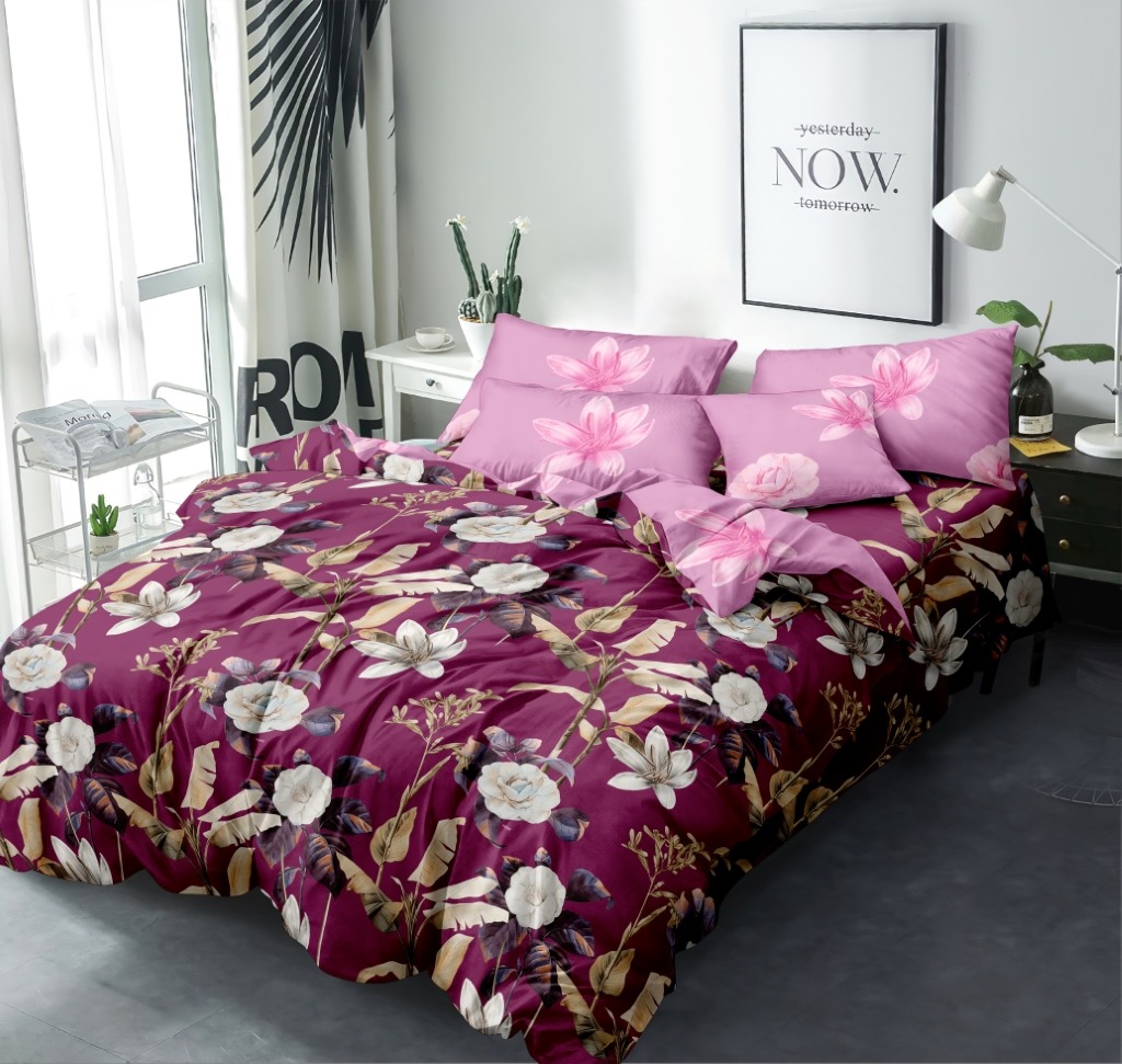 Bed Cover King 180x200 FLAT- Internal - Motif Irene