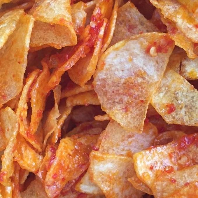 

PROMO Kripik Kentang Balado Pedas Manis 200 Gram MURAH