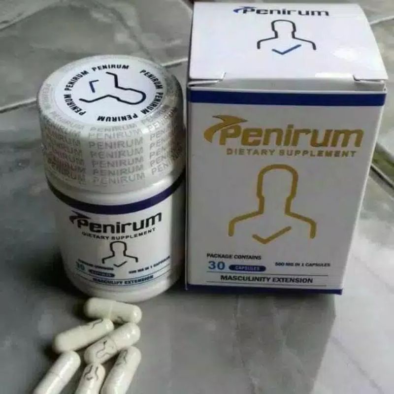 PENIRUM Asli Obat Kuat Tahan Lama_Obat Pembesar Kelamin Pria_Asli Paten Permanen_Besar Panjang